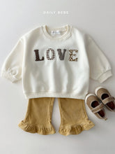 Load image into Gallery viewer, DAILYBEBE KIDS LOVE SWEATSHIRT **PREORDER