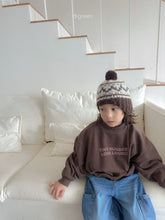 Load image into Gallery viewer, DIGREEN KIDS LETTER SWEAT SHIRT*PREORDER