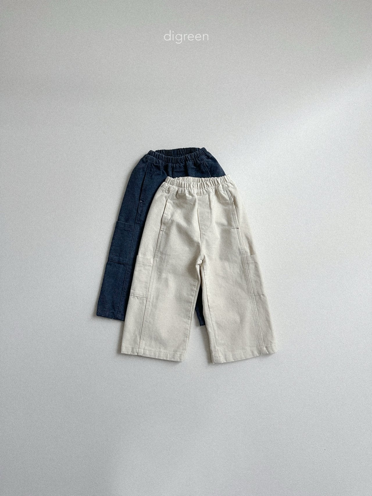 DIGREEN KIDS FLAT WIDE PANTS *PREORDER