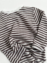Load image into Gallery viewer, DIGREEN KIDS EYELET STRIPE TEE*PREORDER