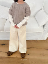 Load image into Gallery viewer, DIGREEN KIDS SLIT PANTS *PREORDER