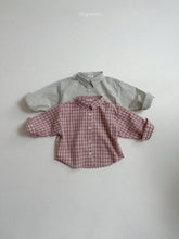 Load image into Gallery viewer, DIGREEN KIDS CHECK SHIRT*PREORDER