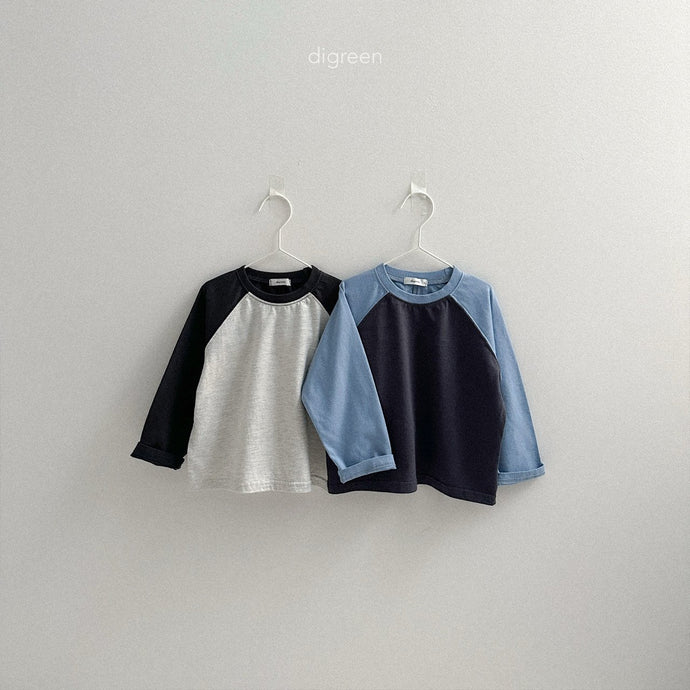 DIGREEN KIDS PREFALL COLOR BLOCK TEE SHIRT*PREORDER