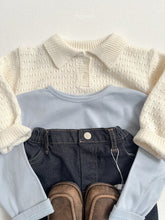 Load image into Gallery viewer, DIGREEN KIDS WEAVE KNIT TEE*PREORDER