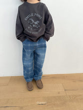 Load image into Gallery viewer, DIGREEN KIDS CHECK DENIM PANTS*PREORDER
