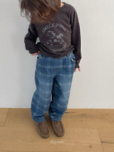 Load image into Gallery viewer, DIGREEN KIDS CHECK DENIM PANTS*PREORDER