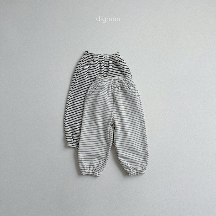 DIGREEN KIDS PREFAL STRIPE CASUAL PANTS*PREORDER