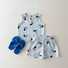 Load image into Gallery viewer, DAILYBEBE KIDS PRINTED TOP SHORT SET**PREORDER (Copy)