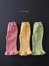Load image into Gallery viewer, DAILYBEBE KIDS CORDUROY BOOTCUT PANTS**PREORDER