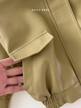 Load image into Gallery viewer, DAILYBEBE KIDS FAUX LEATHER JACKET**PREORDER