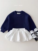 Load image into Gallery viewer, DAILYBEBE KIDS RIBBED PUFFY SWEAT SHIRTSWEATSHIRT **PREORDER