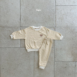DAJOA KIDS BEAR STRIPE CASUAL WEAR* Preorder