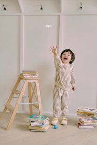DAJOA KIDS BEAR STRIPE CASUAL WEAR* Preorder