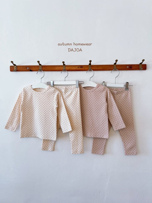 DAJOA KIDS MINI PINK FLORAL HOMEWEAR SET* Preorder