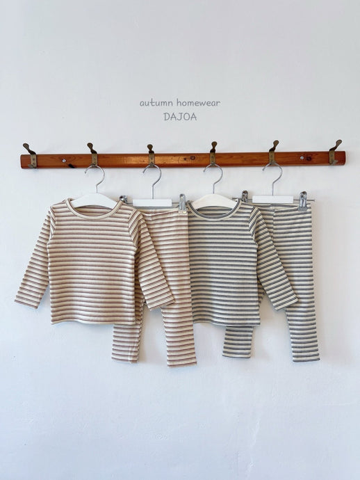 DAJOA KIDS STRIPE HOMEWEAR SET* Preorder