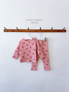 DAJOA KIDS MINI BOWS HOMEWEAR SET* Preorder