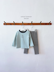 DAJOA KIDS BEAR STRIPE HOMEWEAR SET* Preorder