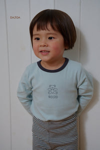 DAJOA KIDS BEAR STRIPE HOMEWEAR SET* Preorder