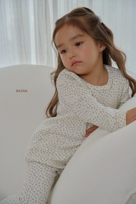 DAJOA KIDS LAVENDER FLORAL HOMEWEAR SET* Preorder