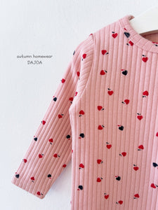 DAJOA KIDS MINI HEARTS HOMEWEAR SET* Preorder