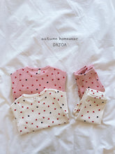 Load image into Gallery viewer, DAJOA KIDS MINI HEARTS HOMEWEAR SET* Preorder