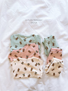DAJOA KIDS MINI BEAR HOMEWEAR SET* Preorder