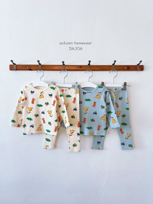 DAJOA KIDS DINO HOMEWEAR SET* Preorder