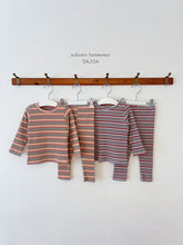 Load image into Gallery viewer, DAJOA KIDS MOODY STRIPE HOMEWEAR SET* Preorder