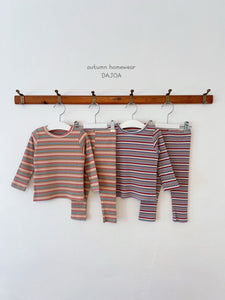 DAJOA KIDS MOODY STRIPE HOMEWEAR SET* Preorder