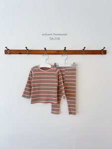 DAJOA KIDS MOODY STRIPE HOMEWEAR SET* Preorder