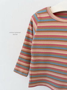 DAJOA KIDS MOODY STRIPE HOMEWEAR SET* Preorder