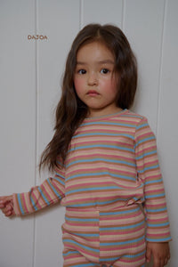 DAJOA KIDS MOODY STRIPE HOMEWEAR SET* Preorder