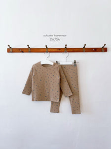 DAJOA KIDS MIXED RIBS HOMEWEAR SET* Preorder
