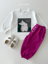 Load image into Gallery viewer, DAILYBEBE KIDS BUTTON JOGGER PANTS**PREORDER