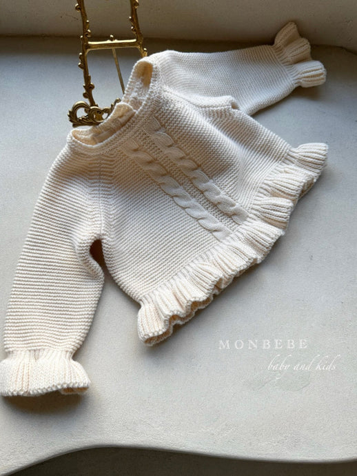 MONBEBE KIDS Olivia knit pullover* Preorder
