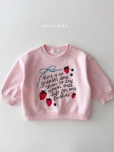 Load image into Gallery viewer, DAILYBEBE KIDS STRAWBERRY SWEATSHIRT **PREORDER