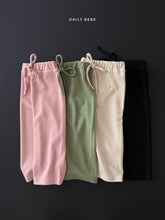 Load image into Gallery viewer, DAILYBEBE KIDS KNIT WIDE PANTS**PREORDER