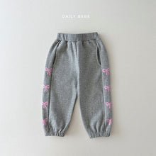 Load image into Gallery viewer, DAILYBEBE KIDS RIBBON PANTS* Preorder