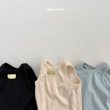 Load image into Gallery viewer, LALALAND KIDS RIBBED SLEEVELESS TEE*Preorder