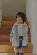 Load image into Gallery viewer, LALALAND KIDS PENCIL LINEN SHIRT*Preorder