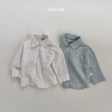 Load image into Gallery viewer, LALALAND KIDS PENCIL LINEN SHIRT*Preorder