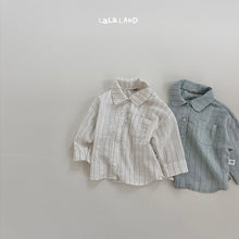 Load image into Gallery viewer, LALALAND KIDS PENCIL LINEN SHIRT*Preorder