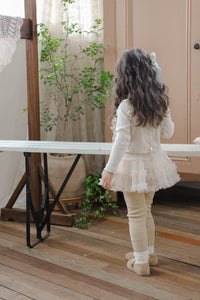 FLO KIDS VANILLA HOODED JACKET**PREORDER