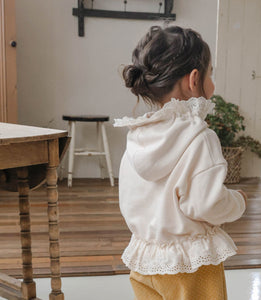 FLO KIDS VANILLA HOODED JACKET**PREORDER