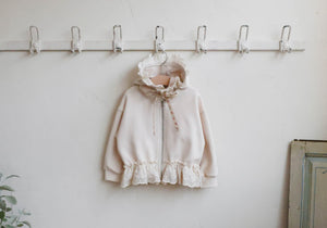 FLO KIDS VANILLA HOODED JACKET**PREORDER
