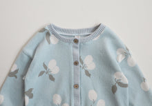 Load image into Gallery viewer, FLO KIDS SPRING PLUM CARDIGAN*PREORDER