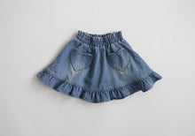 Load image into Gallery viewer, FLO KIDS JOA DENIM SKIRT**PREORDER