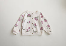 Load image into Gallery viewer, FLO KIDS SPRING PLUM CARDIGAN*PREORDER