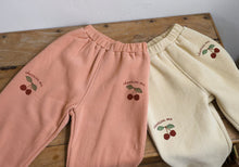 Load image into Gallery viewer, FLO KIDS  CHERRY SWEAT PANTS**PREORDER