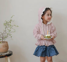 Load image into Gallery viewer, FLO KIDS VANILLA HOODED JACKET**PREORDER